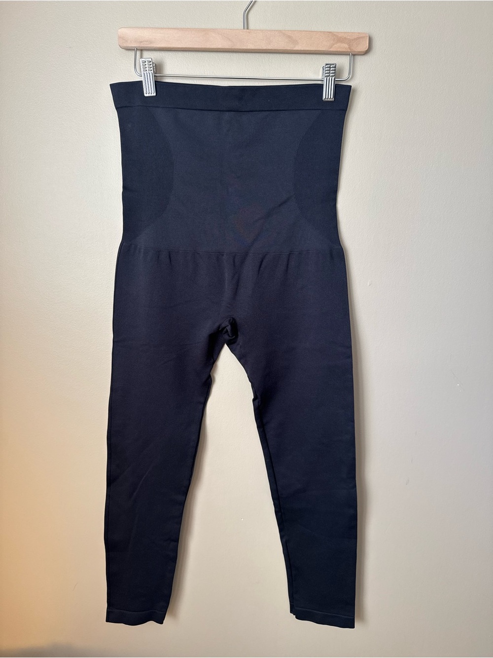 SHAPERMINT ESSENTIALS Black High Waisted Shaping Leggings XL